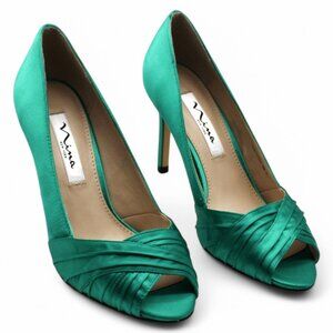 Women Nina Rhiyana Open Toe Pumps